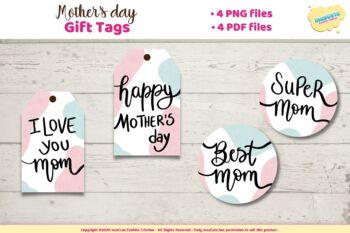 Preview of Gift Tag Mothers Day, Printable