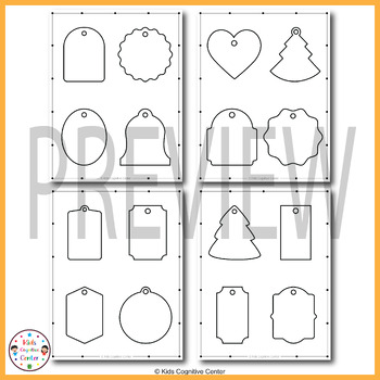 Gift Tag Templates, Blank Gift Tags, 40+ Different Printable Gift