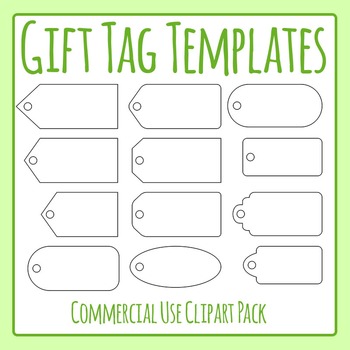 blank gift tags printable