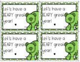 Gift Tags- Let’s have a BEARY great  year!