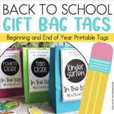 End of Year & Back to School Gift Tags