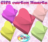 Gift carton Hearts Craft BUNDLE distance learning
