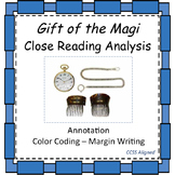 Gift of the Magi - Close Reading Analysis