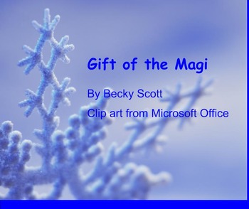 Preview of Gift of the Magi Smartboard Activities