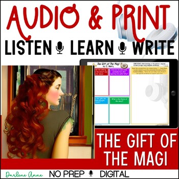 Preview of Gift of the Magi by O. Henry Christmas Activity