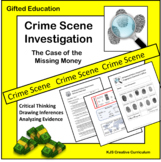 Gifted Crime Scene Investigation Activity The Case of the 