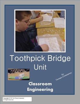Preview of Gifted Education Toothpick Bridge Unit