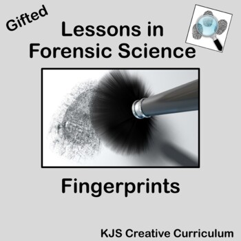 Preview of Gifted Lessons in Forensic Science Fingerprints