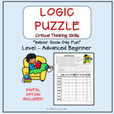 Gifted & Talented-Critical Thinking Logic Puzzle -Indoor S