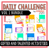 Gifted & Talented Daily Challenge Bundle - Vol 1 - Math & 