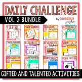 Gifted & Talented Daily Challenge Bundle - Vol 2 - Math & 