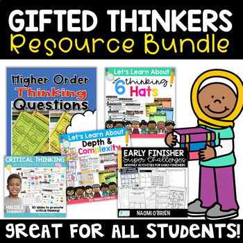 Preview of Gifted Thinkers Resource Bundle