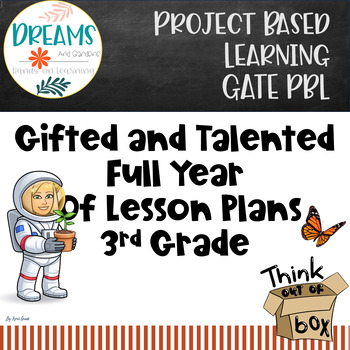 Preview of Gifted and Talented Bundle | Reading | Science | GATE PBL Full Year Curriculum