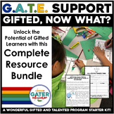 Gifted and Talented Curriculum BUNDLE - GATE for Third, Fo