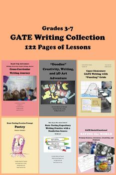 Preview of Gifted and Talented GATE WRITING COLLECTION 122 Pages