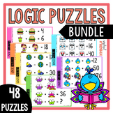 Gifted & Talented Math Activities Logic Puzzle Extension T