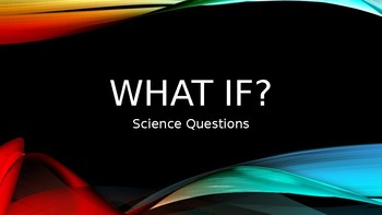 Preview of Gifted and Talented Science Questions Powerpoint