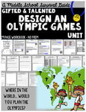 Gifted and Talented Unit - Design Your Own Olympic Games