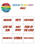 Gifts of the Holy Spirit Bingo