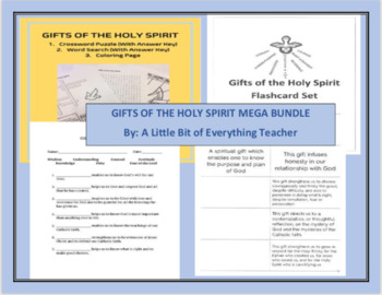 Preview of Gifts of the Holy Spirit Bundle