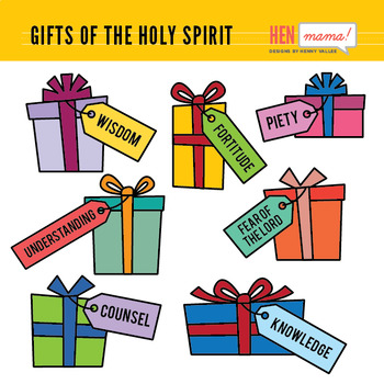 Preview of Gifts of the Holy Spirit Clip Arts