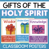 Gifts of the Holy Spirit Posters Christian Catholic School