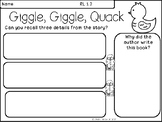 Giggle, Giggle, Quack - Recalling Details