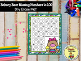 Giggly Games Bakery Bear Missing Numbers to 100 Dry Erase 