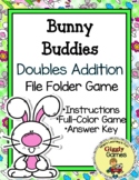 Giggly Games Bunny Buddies Doubles Addition File Folder Game