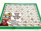 Giggly Games Candy Corn Counting by 2s Activity Dry Erase Mat