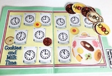 Giggly Games Cookies and Milk Time to the Hour File Folder Game