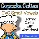 Giggly Games Cupcake Cuties CVC Short Vowel Words Learning