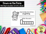 Giggly Games Down on the Farm Mini Reproducible Activity Book