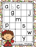 Giggly Games Fall Fun Lowercase Missing Letters Dry Erase 