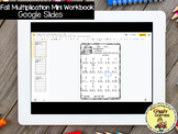 Giggly Games Fall Multiplication Mini Workbook Print & GOO