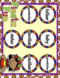 Giggly Games Fiesta Fun Spanish Family Words Matching Mat