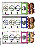 Giggly Games Forever Friends Fractions Poke & Peek Cards