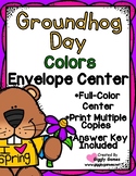 Giggly Games Groundhog Day Colors Envelope Center