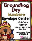 Giggly Games Groundhog Day Numbers Envelope Center