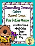 Giggly Games Groundhog Games Colors Board Game