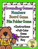 Giggly Games Groundhog Games Numbers Board Game