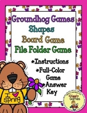 Giggly Games Groundhog Games Shapes Board Game