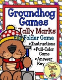 Giggly Games Groundhog Games Tally Marks File Folder Game