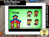 Giggly Games In the Classroom Number Words GOOGLE SLIDES D