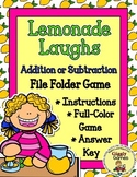 Giggly Games Lemonade Laughs Addition or Subtraction File 