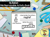 Giggly Games On Safari Mini Reproducible Activity Book