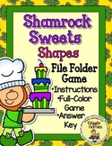 Giggly Games Shamrock Sweets Shapes File Folder Game