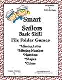 Giggly Games Smart Sailors Basic Skills File Folder Games