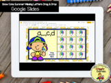 Giggly Games Snow Cone Summer Missing Letters GOOGLE SLIDE