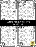 Giggly Games Spring Has Sprung Time Mini-Workbook NO PREP 